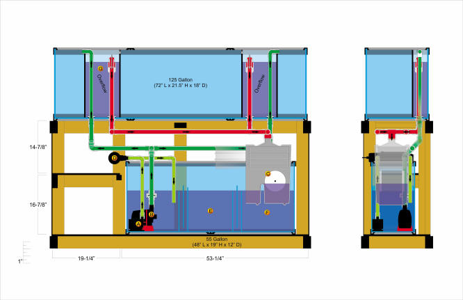 Large Aquarium Plumbing Diagram Picture Using Canister Large Aquarium Plumbing Diagram Picture Using Canister